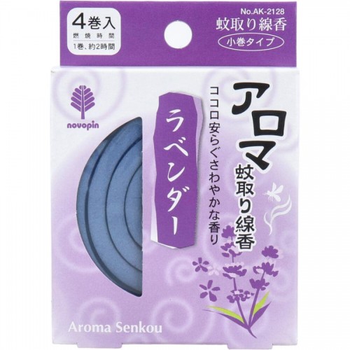 Kiyou 纪阳 香氛小卷蚊香 4卷入 薰衣草香