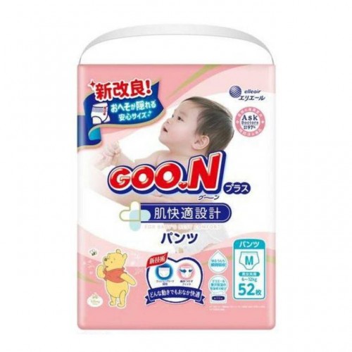 Goo.N大王 快适肌设计拉拉裤 #M 52枚