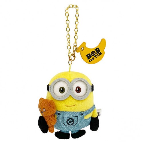 USJ环球影城 Minions小黄人吉祥物钥匙扣