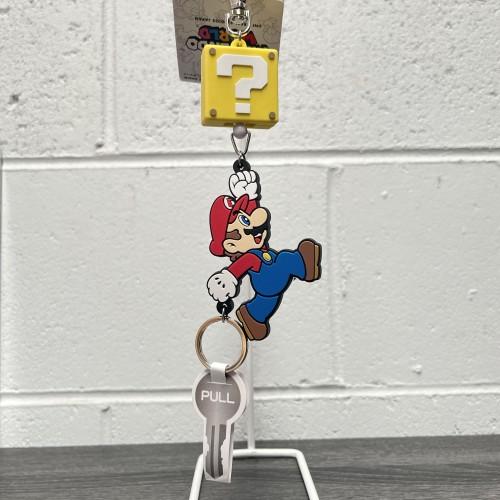 USJ环球影城 Super Mario 超级马里奥钥匙扣 （伸缩绳）