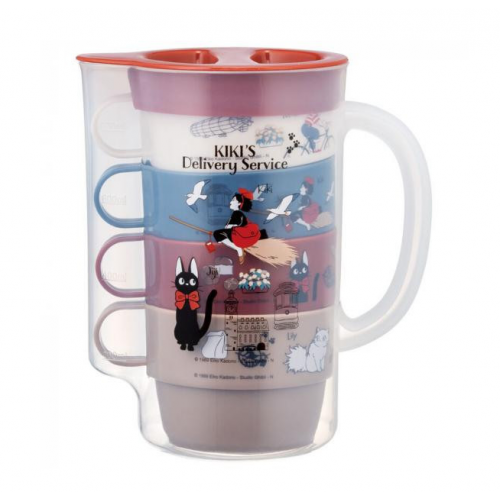 SKATER斯凯达 水壶叠杯套组 凉水壶1+ 杯子4 魔女宅急便