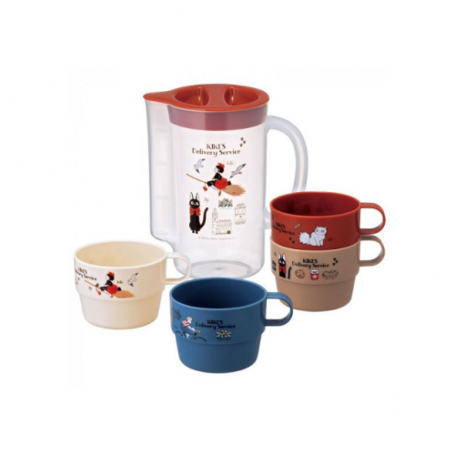 SKATER斯凯达 水壶叠杯套组 凉水壶1+ 杯子4 魔女宅急便