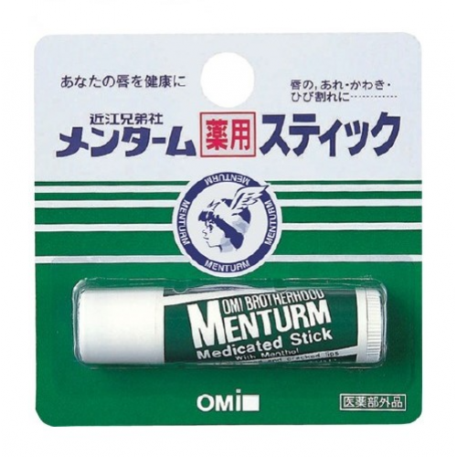 Omi近江兄弟 Mentrum 保湿滋润防干裂薄荷润唇膏 5g