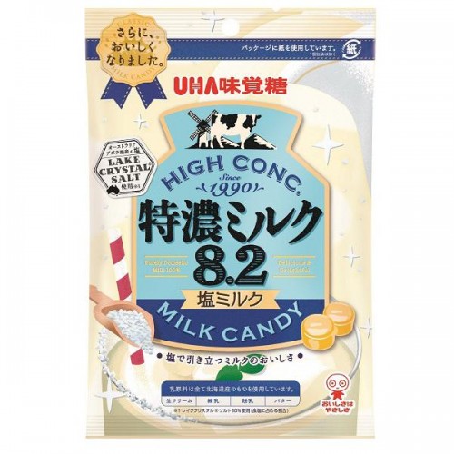 UHA悠哈味觉糖 特浓湖盐牛奶糖 75g