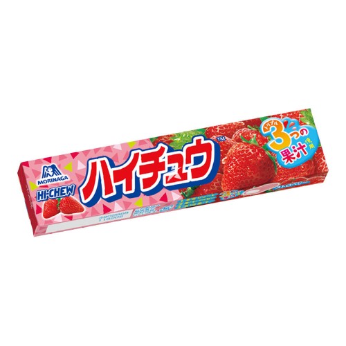 MORINAGA 森永 HI-CHEW果汁软糖 12粒入 草莓味