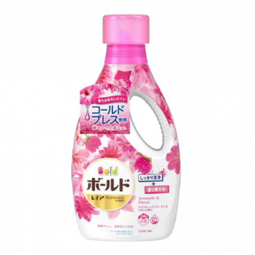 P&G 2 In 1 柔顺花香洗衣液 750g 粉色牡丹花香