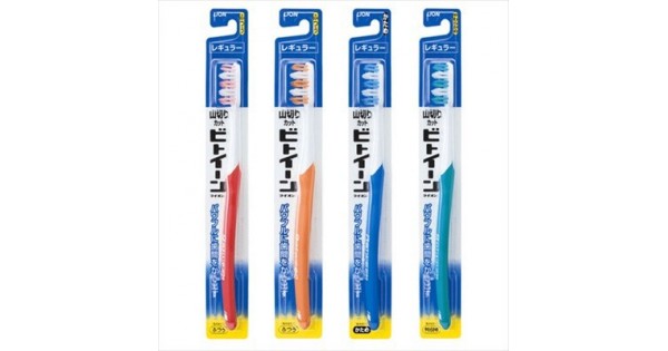 LION 狮王Between山型牙缝清洁软毛牙刷1支(发货颜色随机)