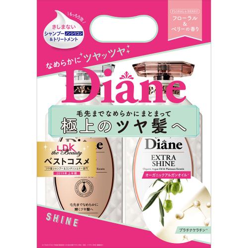 Moist Diane黛丝恩 EXTRA SHINE完美锁色极润修护洗护套组 450ml+450ml