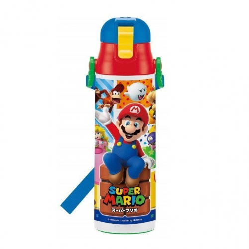 SKATER斯凯达 超轻量不锈钢水壶 580ml Super Mario