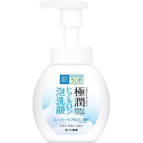 ROHTO乐敦制药 肌研极润保湿洗颜泡沫 160ml-蓝色