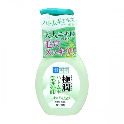 ROHTO乐敦制药 肌研极润薏仁洗颜泡沫 160ml-绿色