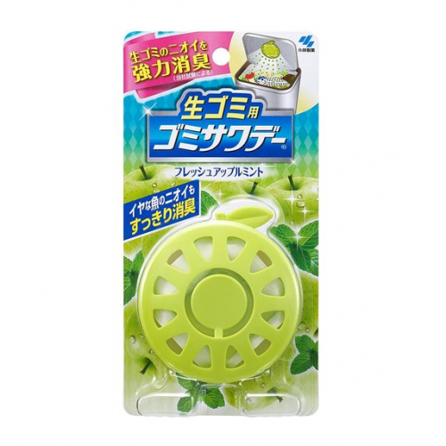 Kobayashi小林制药 黏贴式厨房垃圾桶用除味剂 60日 绿色 苹果薄荷味