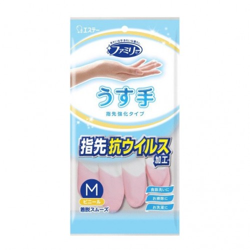 ST鸡仔牌 家用抗菌非乳胶手套 M码 1副