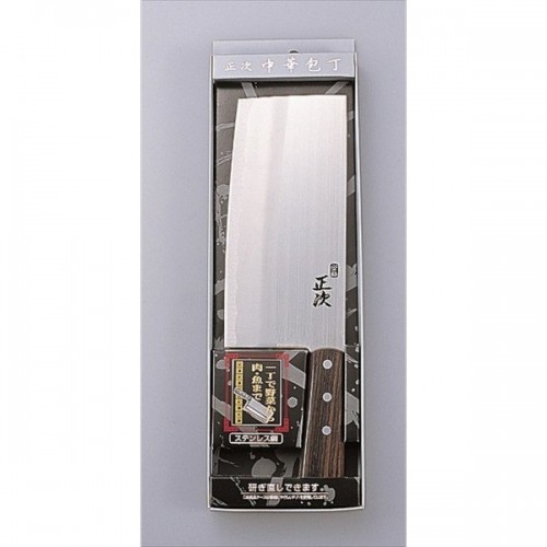 日本制 燕三条正次中华厨刀 特殊刃钢 红木刀柄 19.5cm
