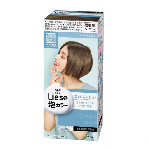 KAO花王 Liese Prettia泡沫染发剂 白金浅驼 