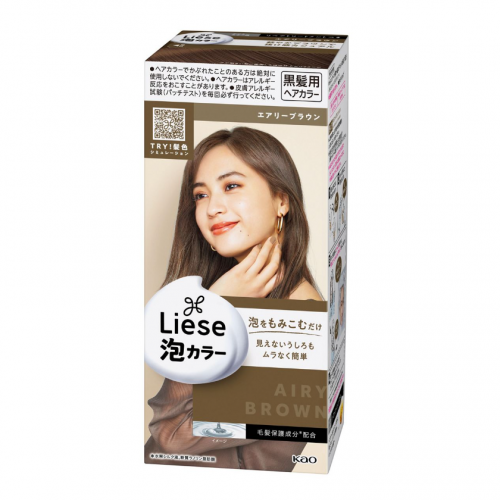 KAO花王 Liese Prettia泡沫染发剂 雾霾棕