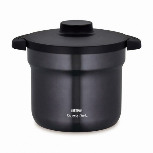 THERMOS 膳魔师 ShuttleChef 真空保温焖烧锅 4.3升 黑色