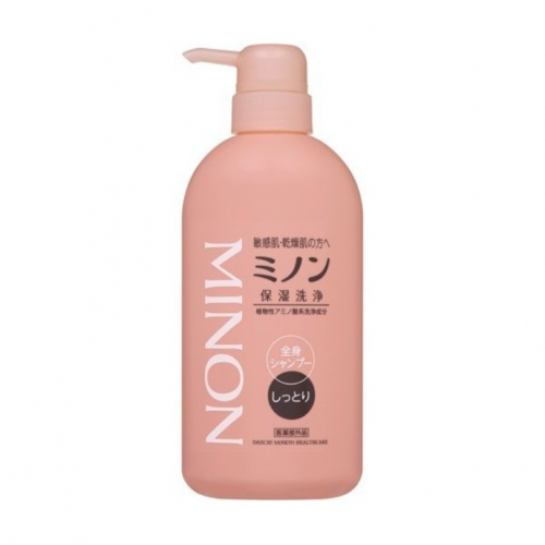 Minon 氨基酸保湿敏感肌全身沐浴露450ml-滋润型