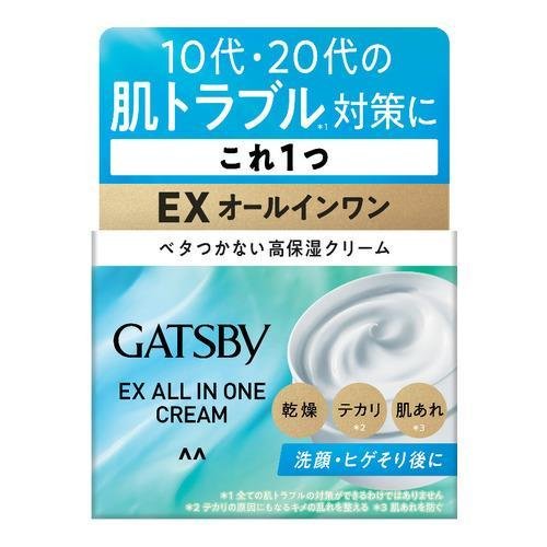 GATSBY杰士派 10代20代 男士多效合一面霜  90g